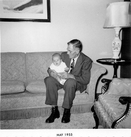 Grandpa and unknown baby
