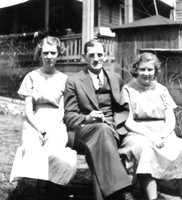 Lois and Jean with their Father